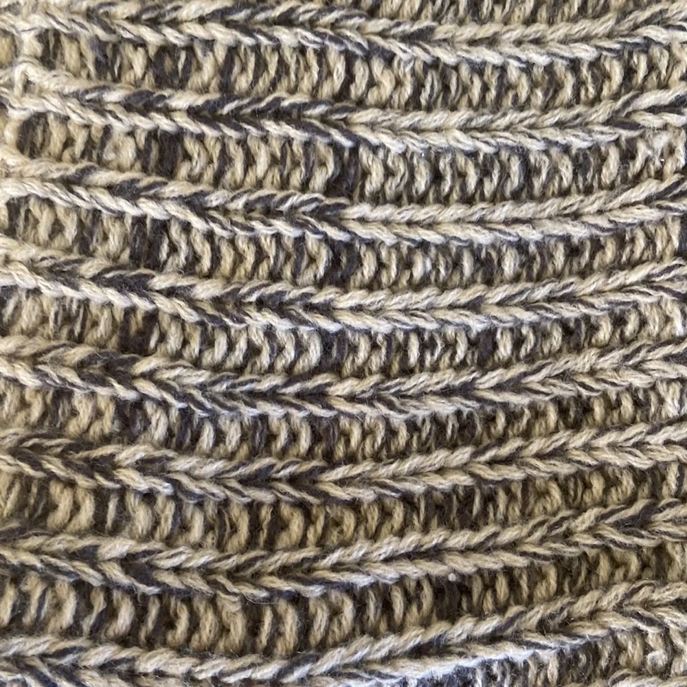 NWOT Knit infinity scarf OS maroon and gray